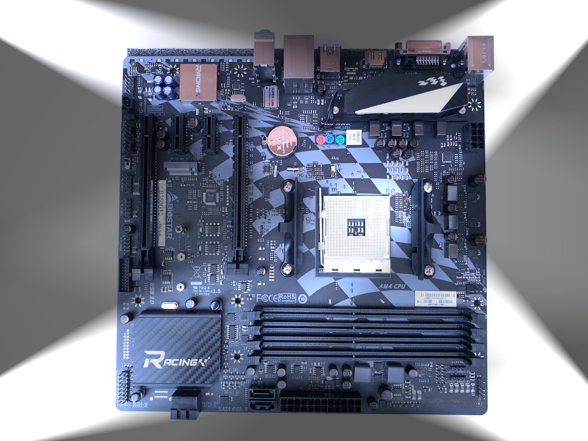 BioStar AM4 B350GT3 Motherboard Review (Forum member review) HardForum pic