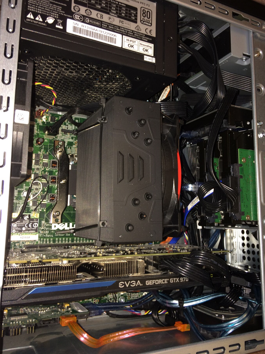 Dell XPS 8700 Side intake massive positive pressure case cooling solution |  [H]ard|Forum
