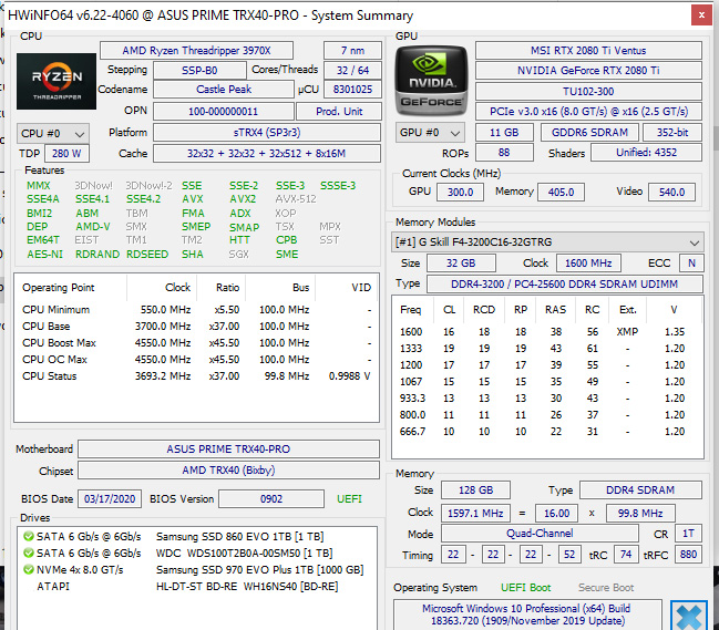 Cannot get my 3200Mhz RAM to run at 3200 | [H]ard|Forum