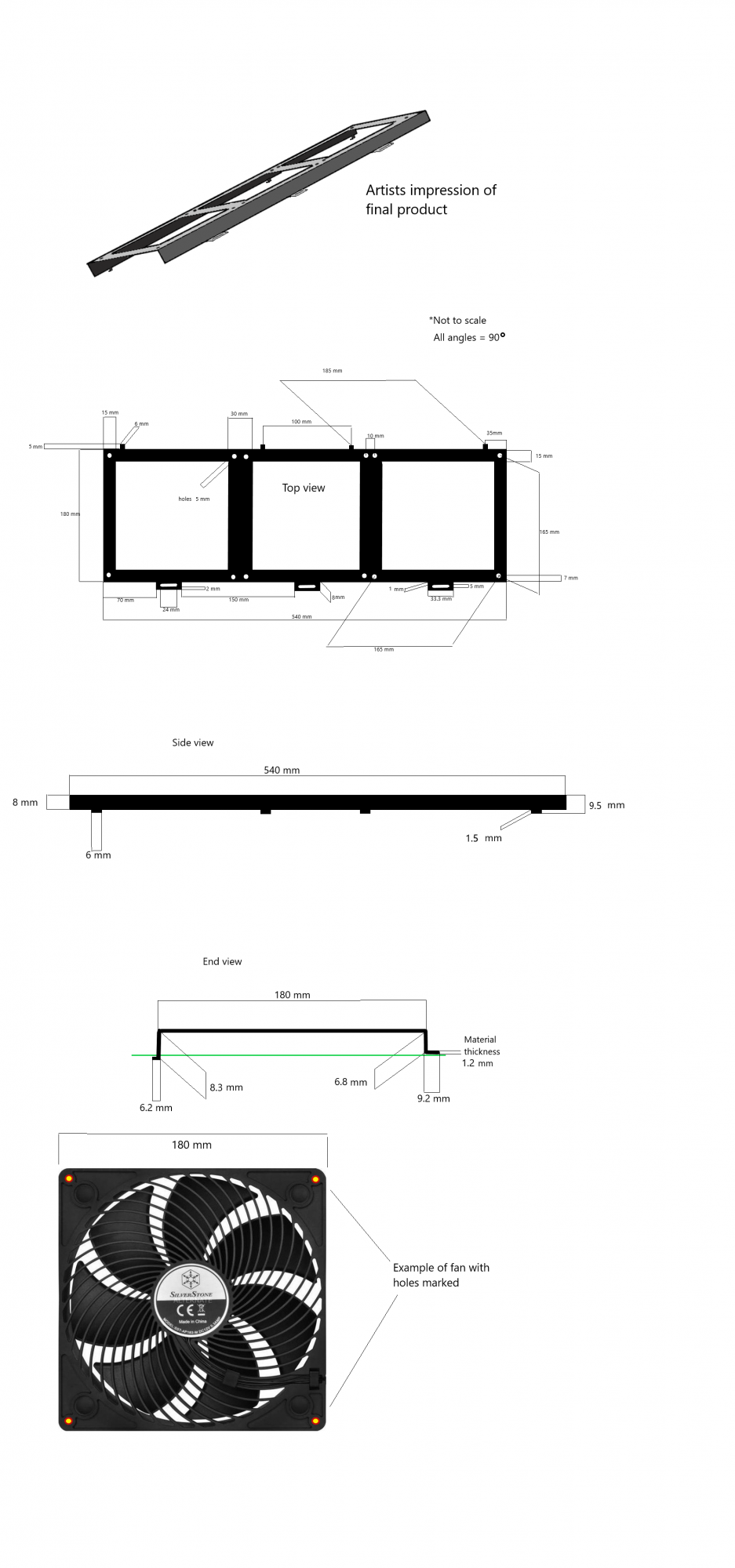 FT02 triple fan mouting bracket Aluminium.png