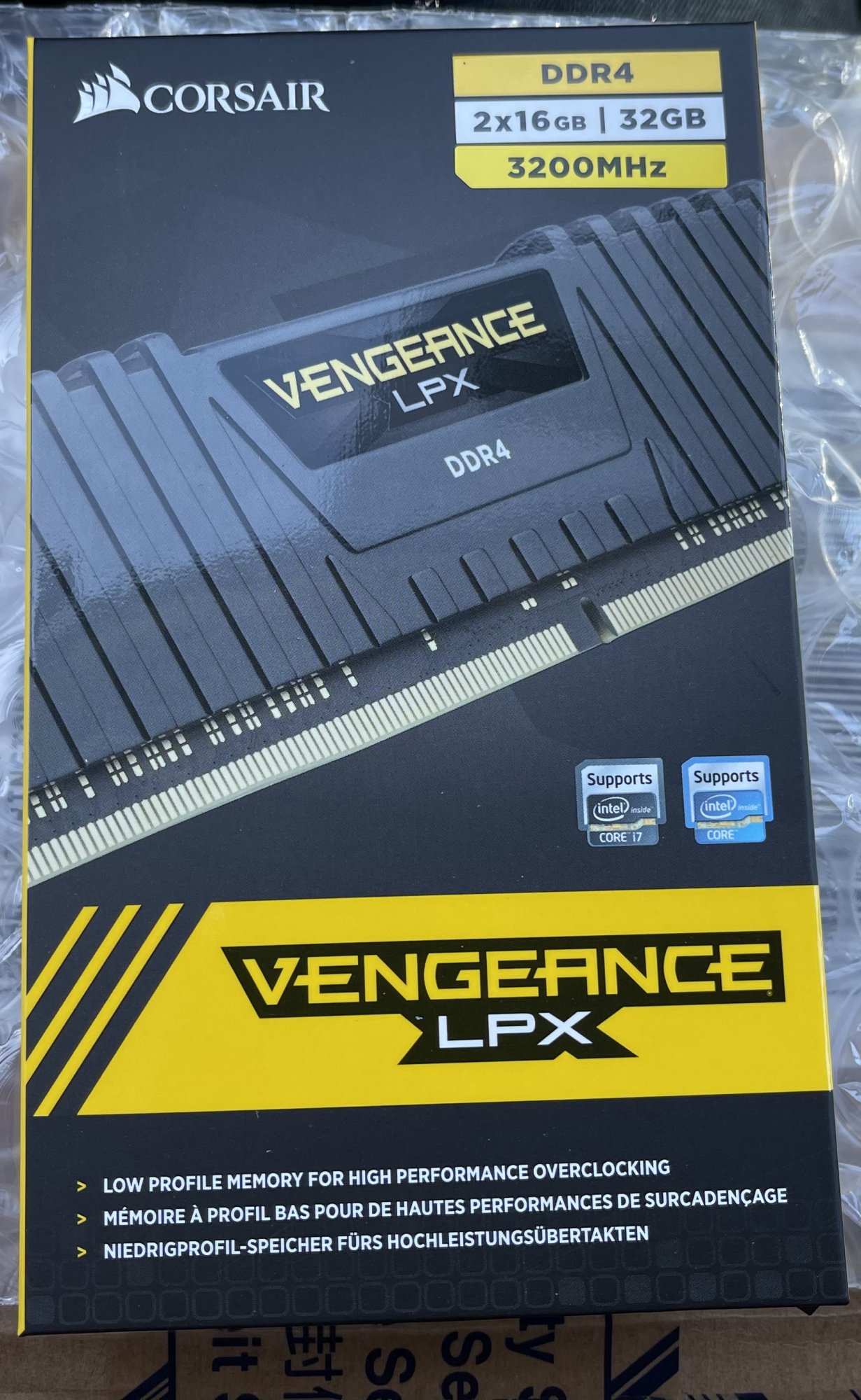 Vengeance lpx ddr4 hot sale 3200 c16 2x16gb