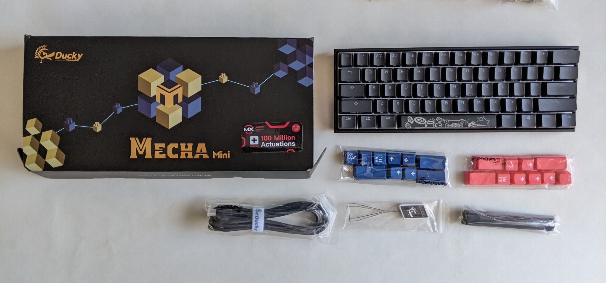 FS: Ducky Mecha Mini - Aluminum Cased 60% Layout RGB LED