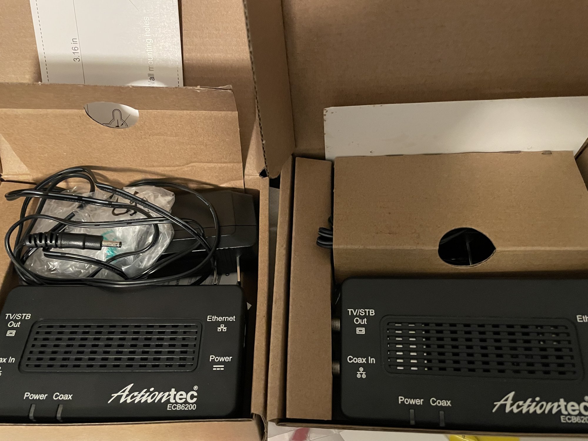 Fs 2x actiontec bonded moca 2 0 wired adapters ecb6200 h ard forum