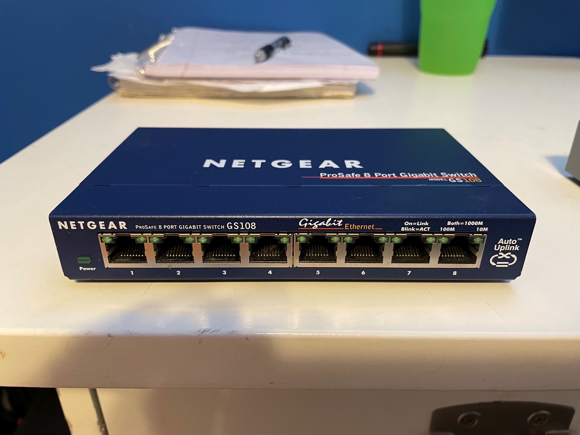 Sonicwall TZ400, Cambium Networks E410 WAP, Netgear 8 Port Switch