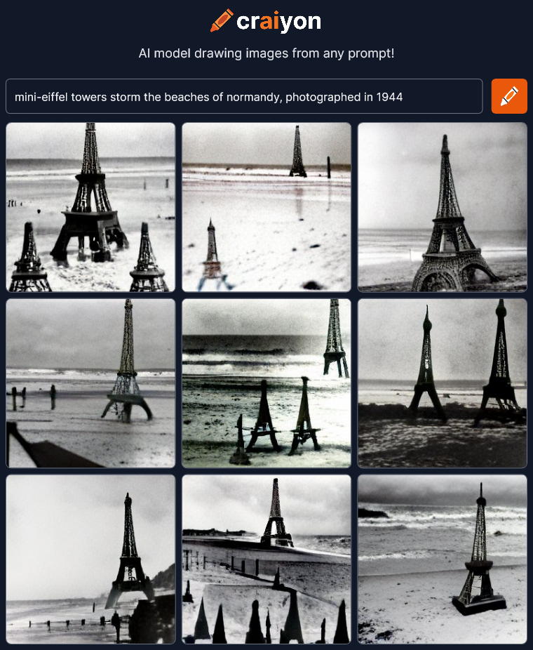 craiyon_234827_mini_eiffel_towers_storm_the_beaches_of_normandy__photographed_in_1944_br_.png