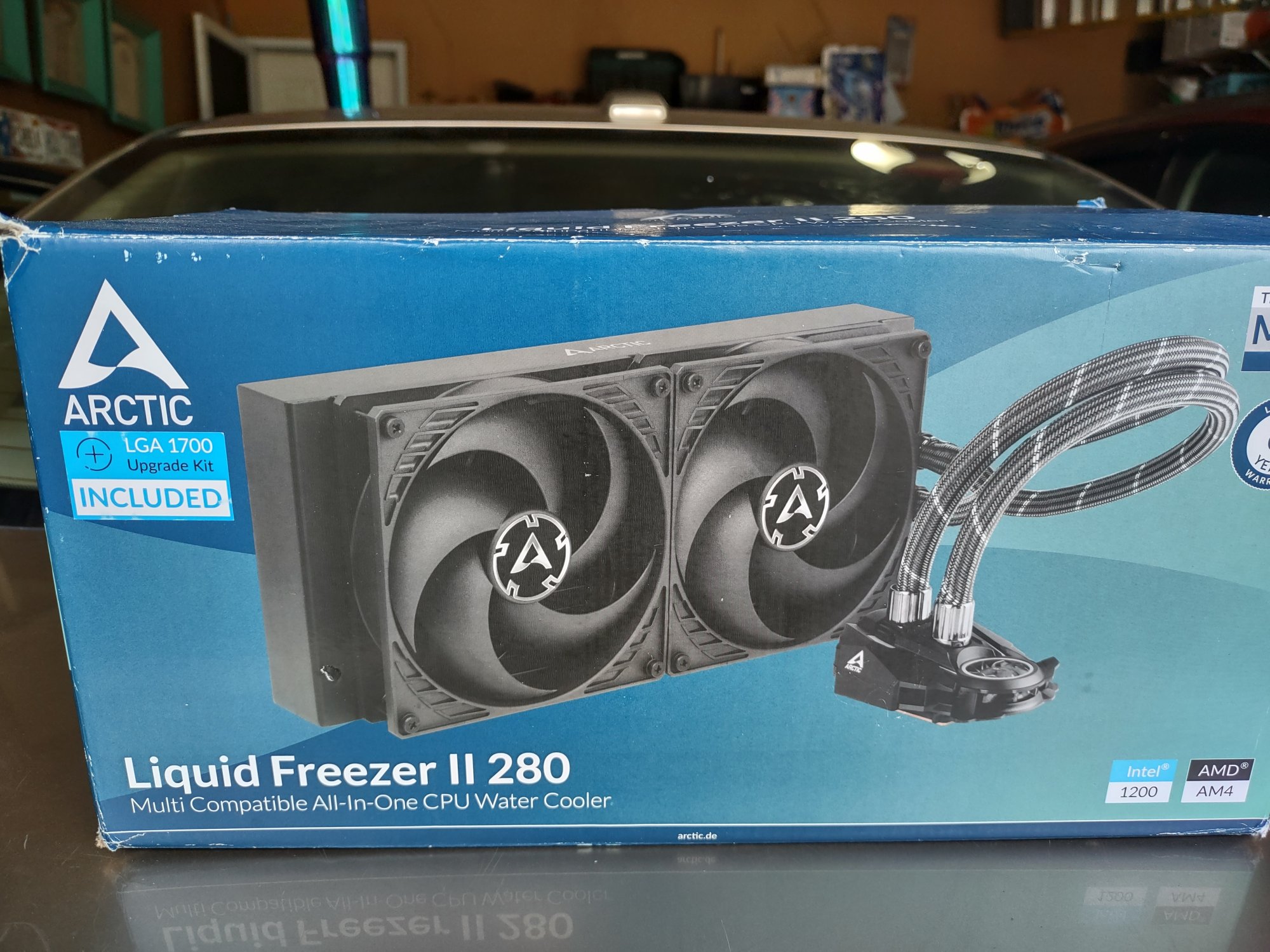 Arctic Liquid Freezer II - 280 Multi Compatible All-In-One CPU Water Cooler