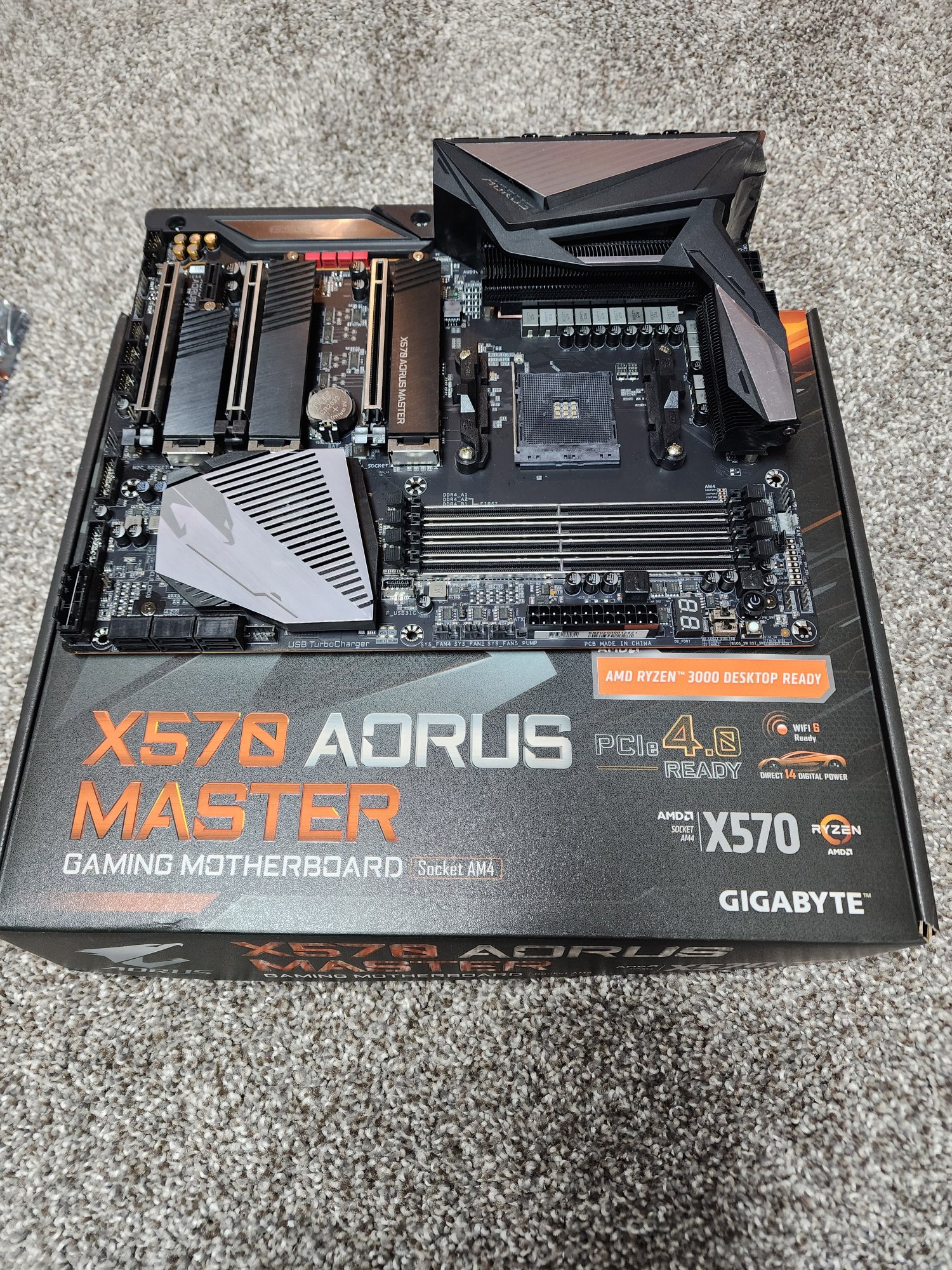 FS: Gigabyte X570 AORUS Master Rev 1.1 | [H]ard|Forum