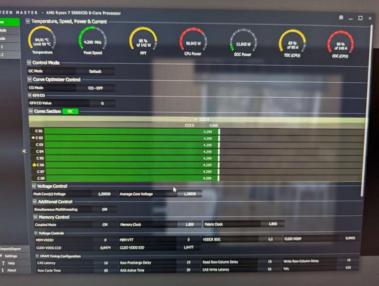 5800x3d slow multicore load clocks in r23 | [H]ard|Forum