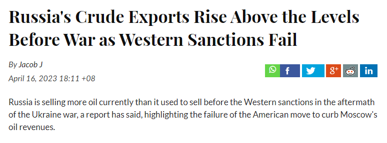 23-04-16 - Rus' crude exports higher than pre-2022.PNG
