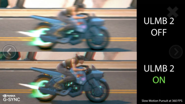 NVIDIA's G-Sync ULMB 2 aims to minimize motion blur in games