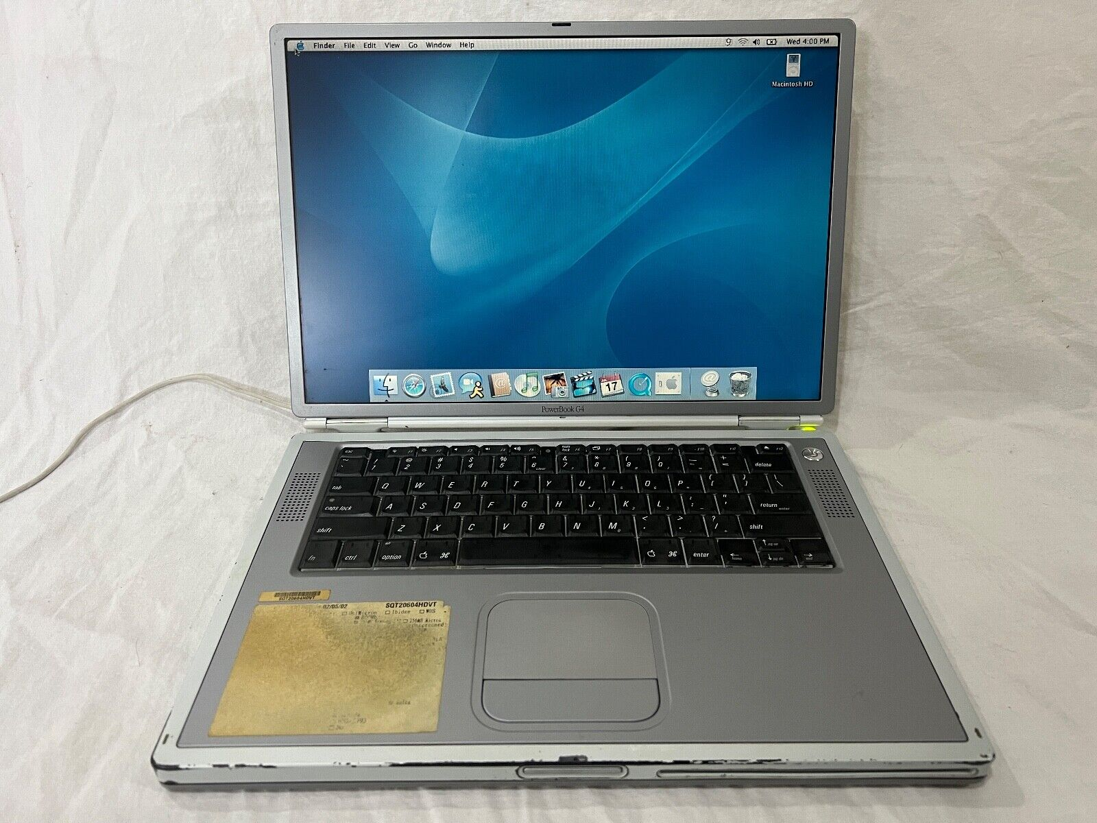 Rare Apple Prototype DVT G4 Titanium PowerBook 667MHz Codename P59 