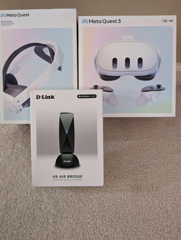 D-Link's VR Air Bridge turns the Meta Quest 3 into a wireless headset for  PC VR gaming