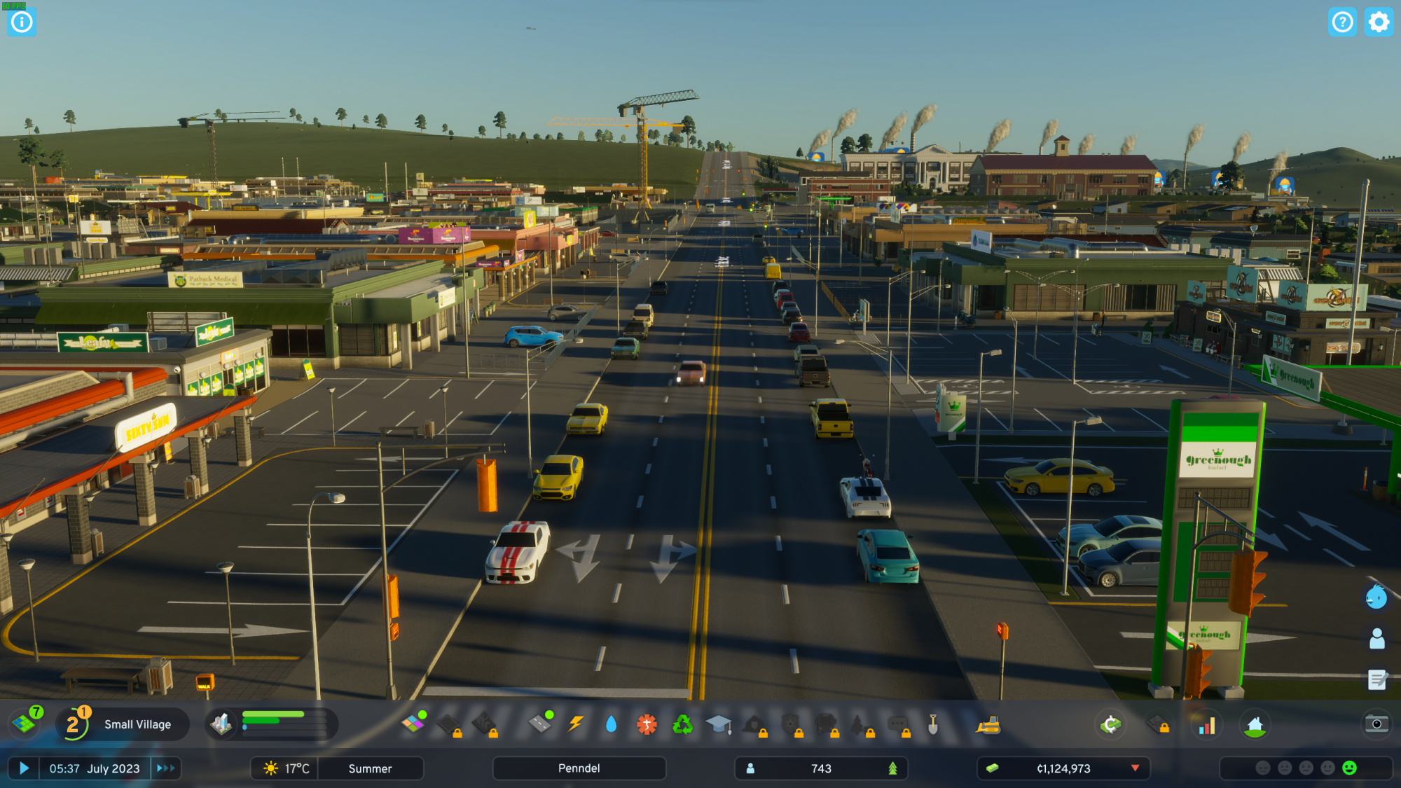 Cities Skylines 2 runs with 20fps on an NVIDIA RTX4090 at 4K/High