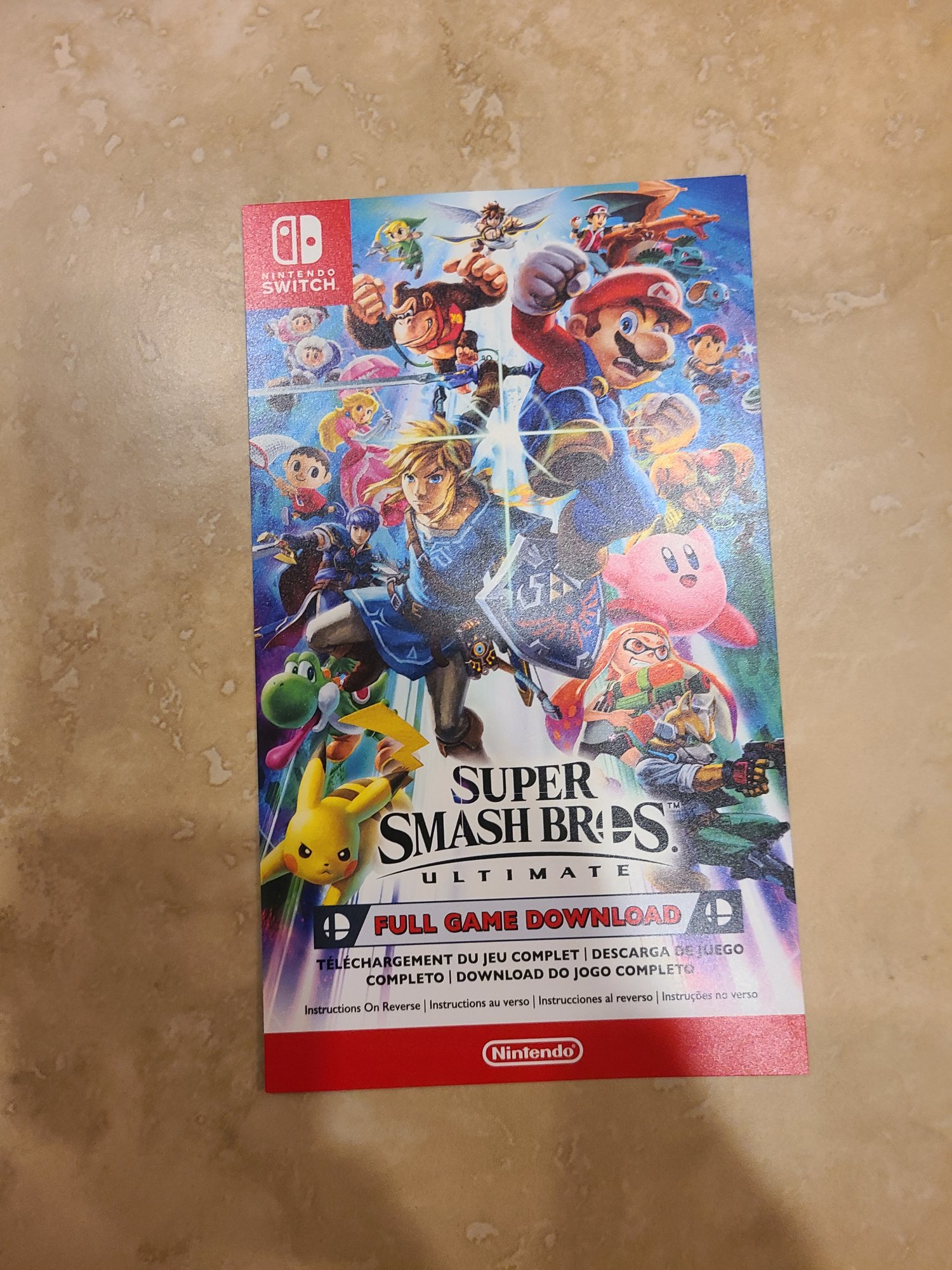 Juego - Super Smash Bros Ultimate Nintendo Switch