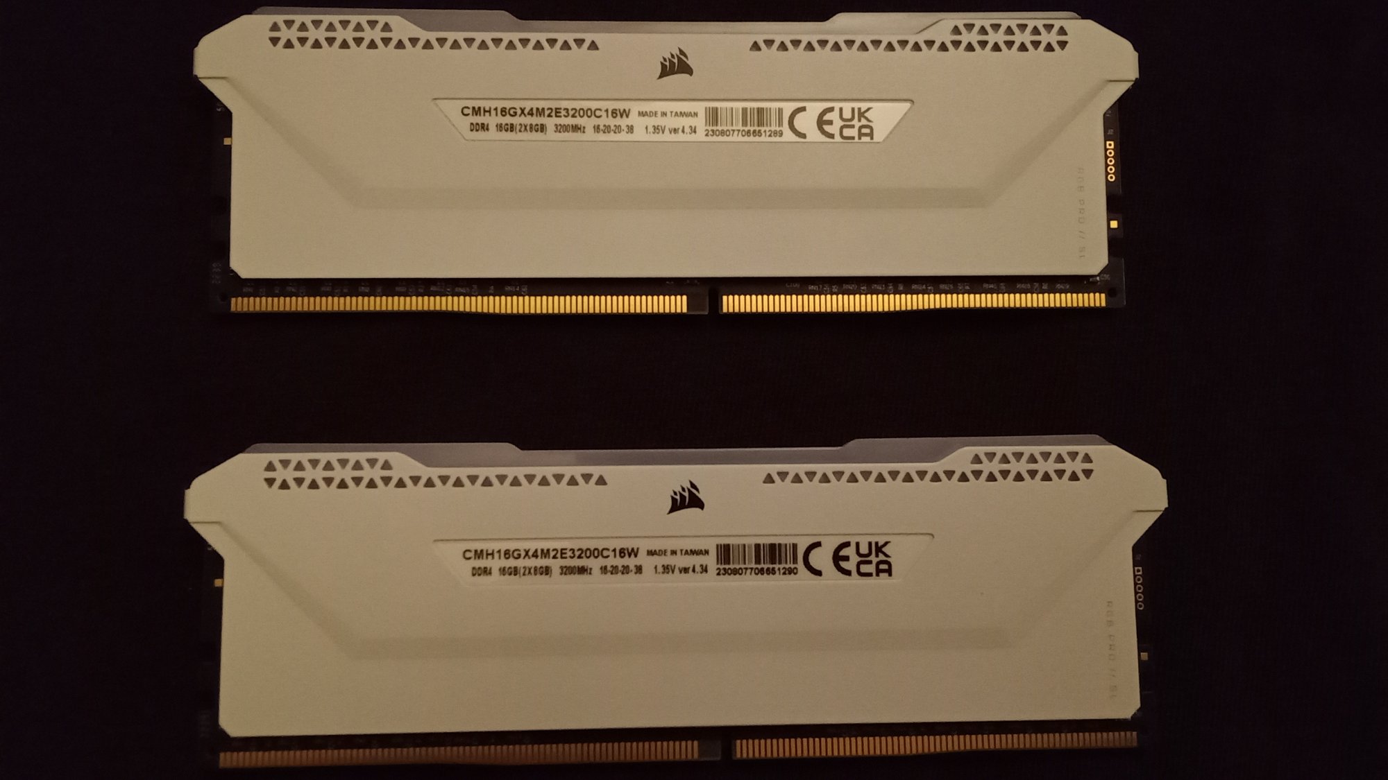 FS: Corsair Vengeance RGB 16GB DDR4 3200mhz (2x8GB) [SOLD], [H]ard