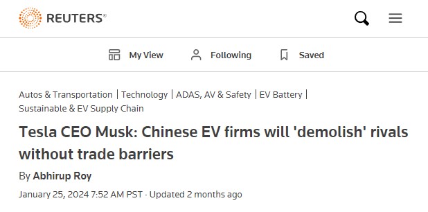24-01-25 - Musk says China EV will demolish rivals without trade barriers.jpg